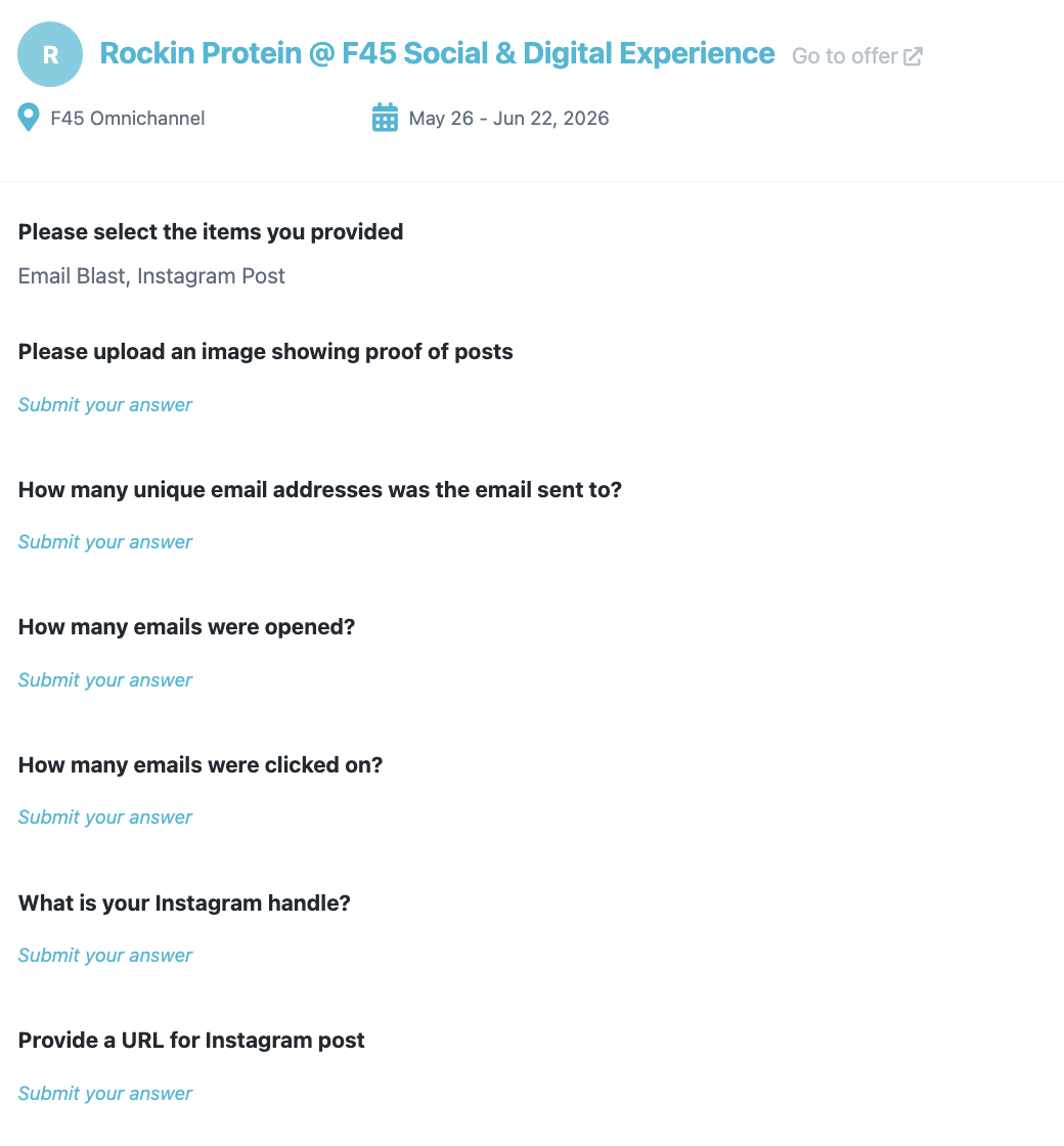 Digital recap: proof of execution